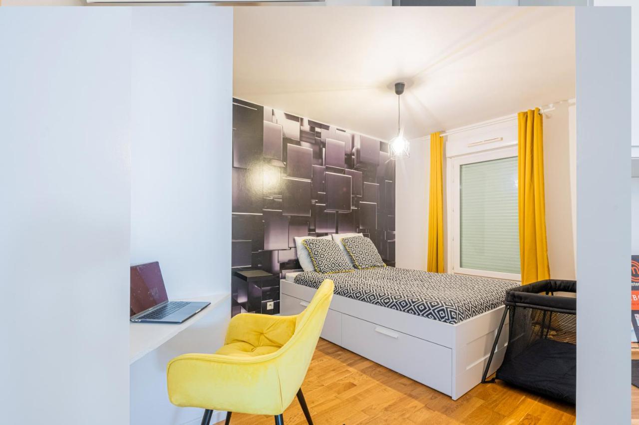 Caopeo - Top Hote Paris - 8 Personnes Balcon Parking 圣但尼 外观 照片