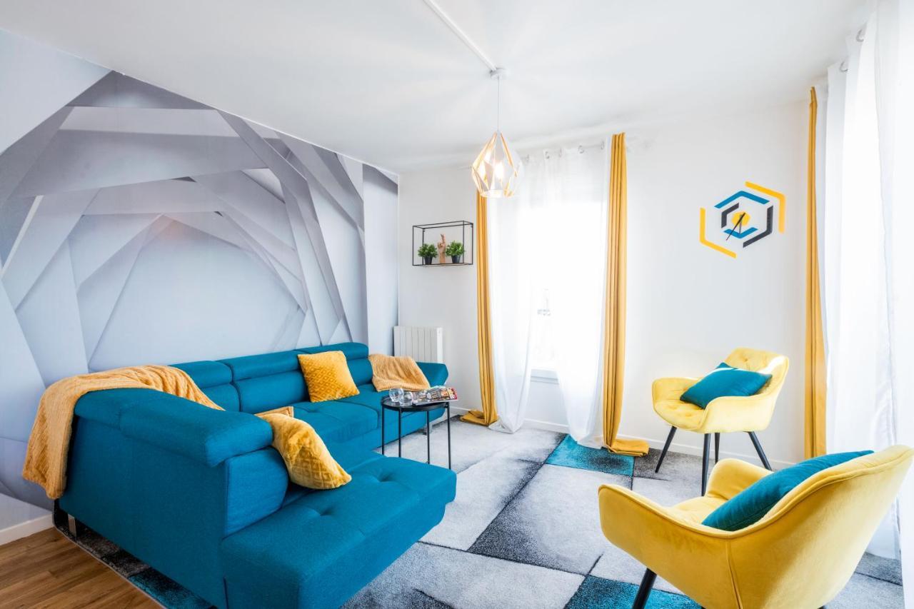 Caopeo - Top Hote Paris - 8 Personnes Balcon Parking 圣但尼 外观 照片