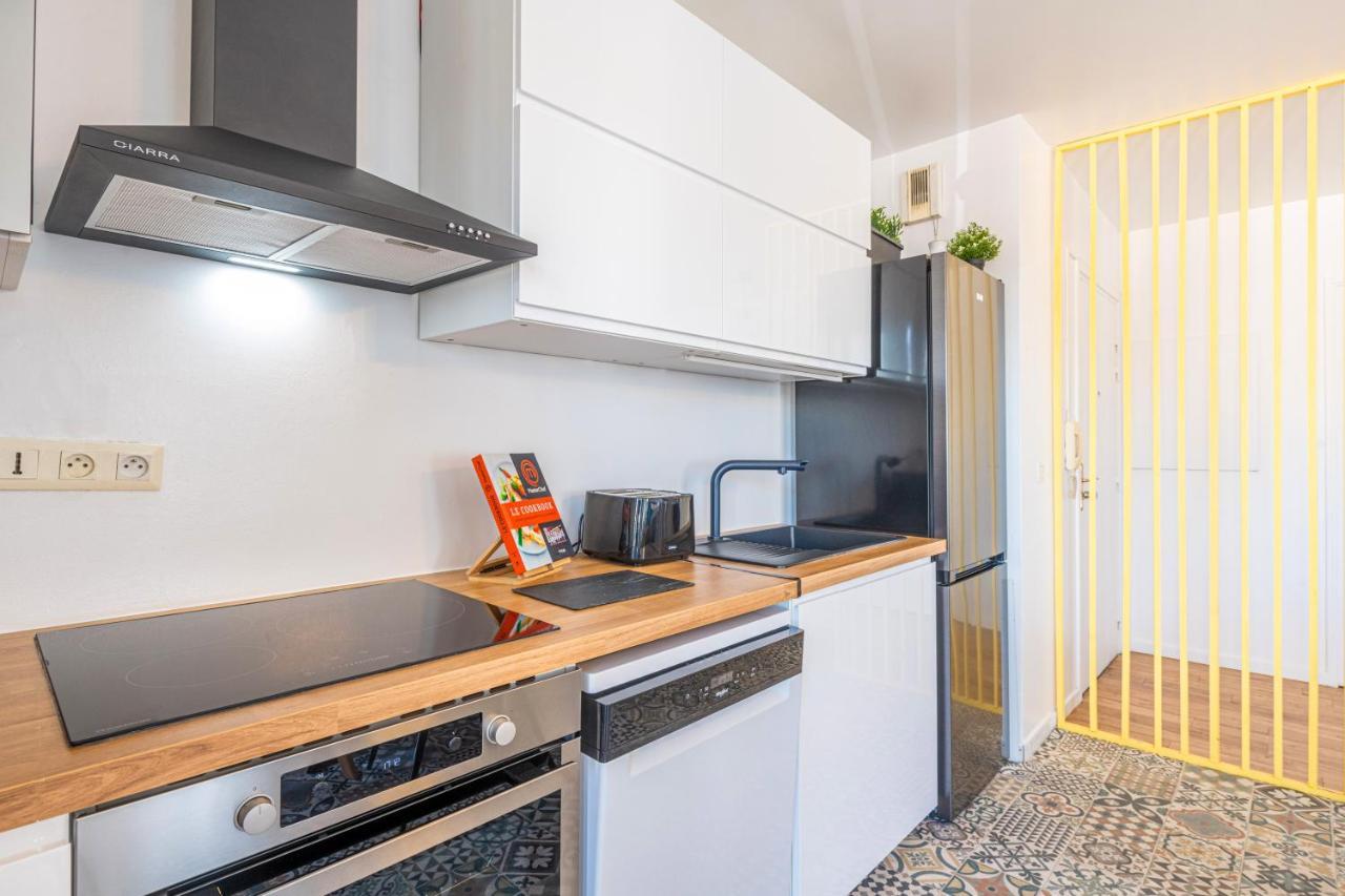 Caopeo - Top Hote Paris - 8 Personnes Balcon Parking 圣但尼 外观 照片